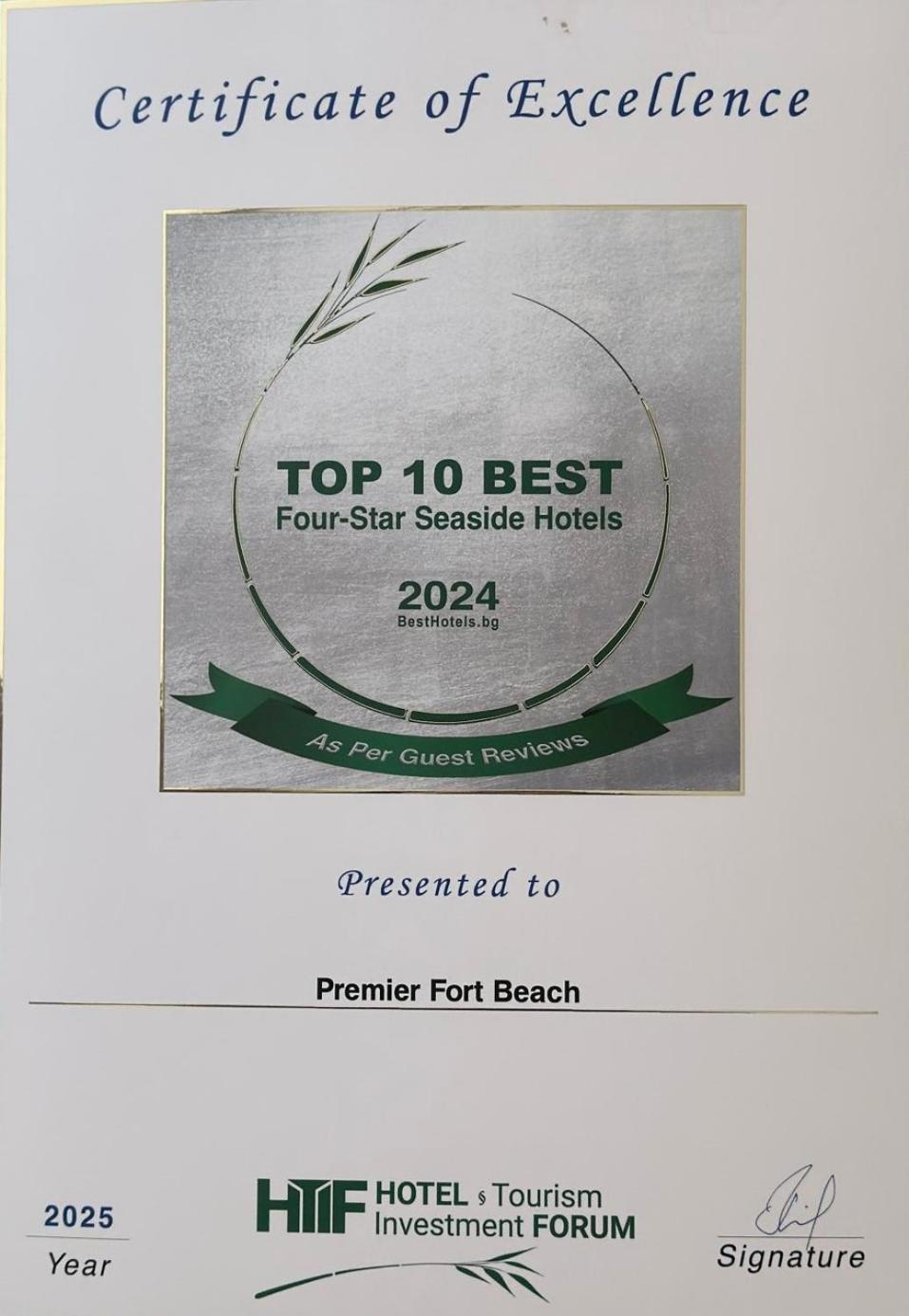 Premier Fort Cuisine - Full Board Sunny Beach Dış mekan fotoğraf